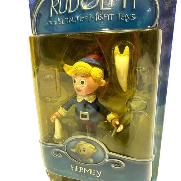 Memory Lane Deluxe PVC Figurines Hermey with tooth and Pliers Accessories - Picture 4 of 5